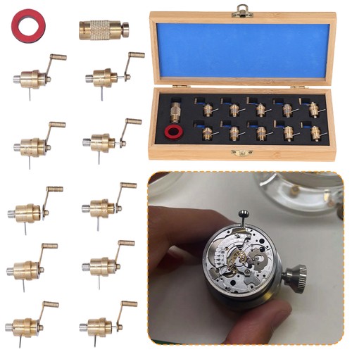 Brass watch mainspring winder - brass,