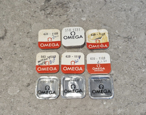 Omega movement spares - movement, see