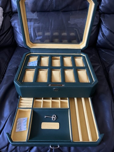 Mainspring watch jewellery box - mainspring, watch/jewellery