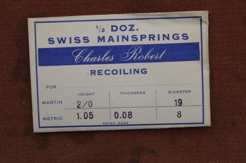 Old stock charles robert - 3x,