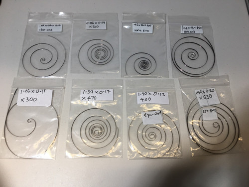 Pocket watch mainsprings eye - watch,