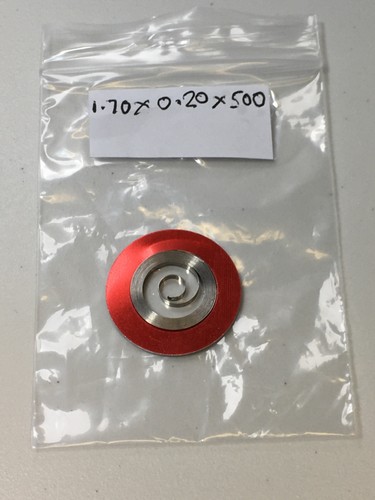 Pocket watch mainspring x - pocket, 1.70